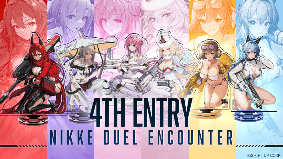 【WS】NIKKE RR以下4コン 先攻後攻マーカー付き NIKKE DUEL ENCOUNTER 4th ENTRY - NIKKE DUAL ENCOUNTER